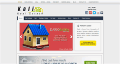 Desktop Screenshot of kalirealestate.com